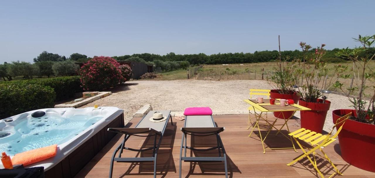 Bed and Breakfast Les Bonbonnettes Le Cailar Esterno foto
