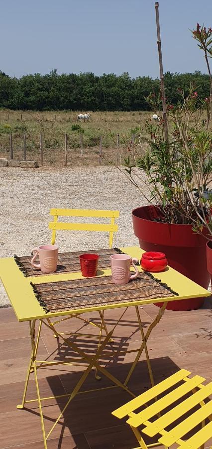 Bed and Breakfast Les Bonbonnettes Le Cailar Esterno foto
